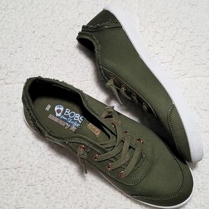 Olive Green Bobs shoes